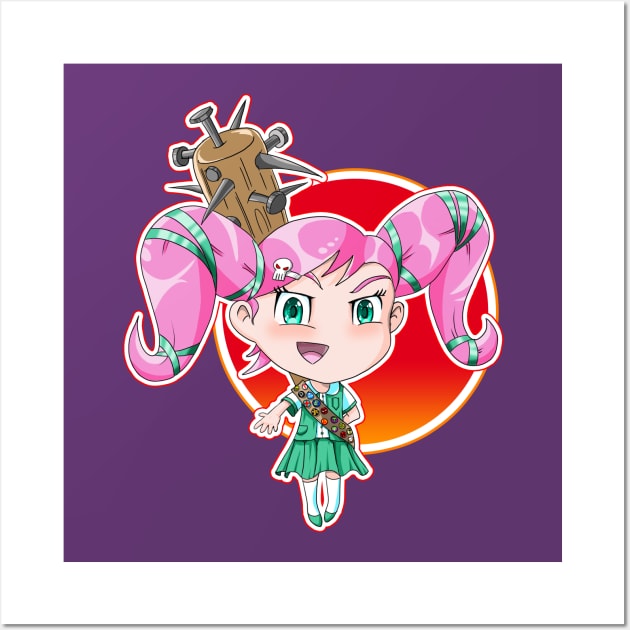 Kazuki the Evil Girl Scout Wall Art by Dragonheart Studio